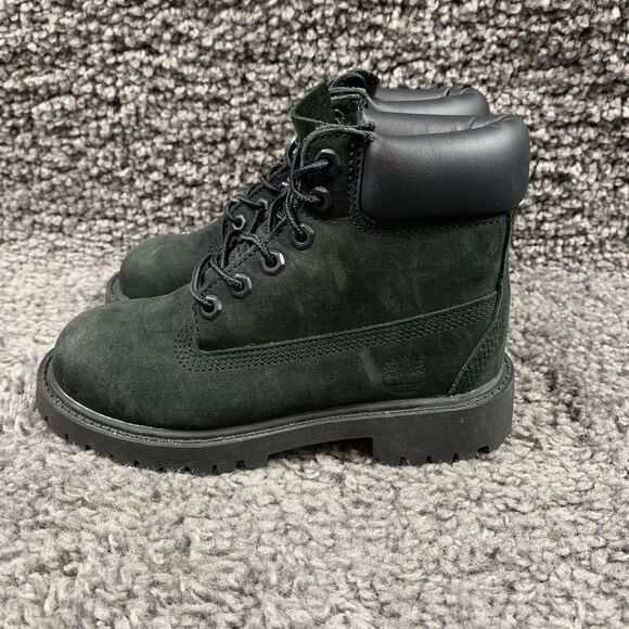 Timberland 6 Inch Premium Waterproof Boot - Black  Size 12.5 - Picture 1 of 7